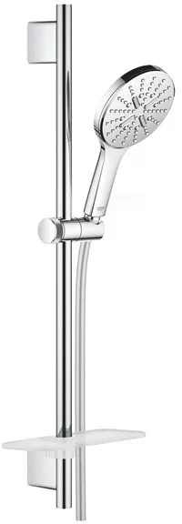 Grohe Rainshower SmartActive 130 suihkusarja, 3 suihkutyypit, kromi