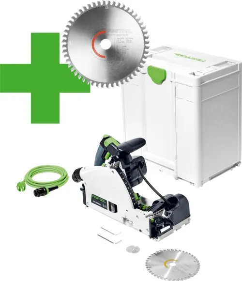 Festool-upotettava saha etuleikkurilla TSV 60 KEBQ-Plus Master Edition