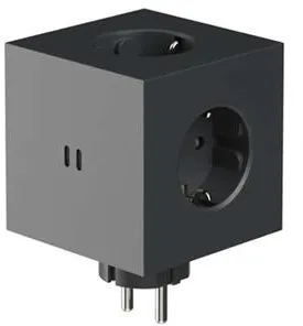 Avolt Square 2 jatkojohto Stockholm Black